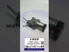 04513018 02938080 موتور DEUTZ BF4M2012C 12V شیر برقی خاموش کننده برای بیل مکانیکی ولوو