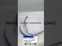 6162-55-8410 موتور KOMATSU SAA6D170E-2 6162558410 لوله ورودی روغن توربو برای بیل مکانیکی