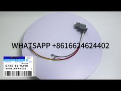 6745-81-9240 6745-81-9210 KOMATSU SAA6D114E-3 3968886 سیم کشی انژکتور برای PC300-8 PC300-8MO WA430