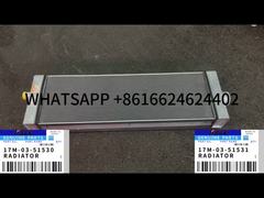 17M-03-51531 KOMATSU SAA6D140E-5 موتور 17M-03-51530 رادیاتور ASSY برای D275A-5R بولدوزر