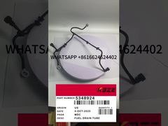 5348924 لوله تخلیه سوخت موتور دیزل CUMMINS QSF3.8 برای بیل مکانیکی XE135 CLG915E