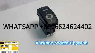 KBZE 214-4695 2144695 ROCKER SWITCH FITTS CAT 414E 416E 420E 422E 428E 430E 432E 434E 442E BACKHOE L