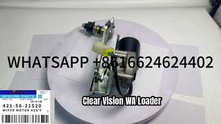 421-56-21520 KOMATSU 159800-4070 OEM WIPER MOTOR ASSY مناسب برای WA100 WA200 WA300 WA400 WA500 WA600 W