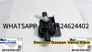 KBZE 410102-00071 DAEWOO DOOSAN 2426-6048 سوپاپ؛ ساقه مناسب برای DX55 DX60 DX75 DH50 DH60