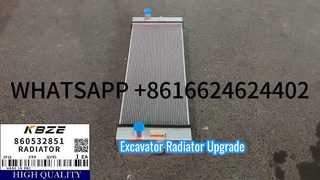 KBZE BRAND 860532851 XCMG XE215 India RADIATOR EXCAVATOR ASSY FITTS CUMMIN.S 6BT5.9 ENGINE Demo
