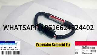 KBZE 6743-82-9120 2868039 شیر برقی FLAMEOUT TIME OVERCRANK 3972266 37B0099 FOR SY215 XE215 LG922E JS