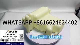 KBZE OEM QUALITY 2039864 تعویض مخزن خنک کننده برای کمپکتورهای غلتکی HAMM 3625HT