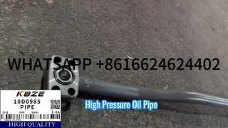 KBZE بخار سیلندر بازگشت لوله روغن 10D0985 برای LiuGong CLG922E Excavator
