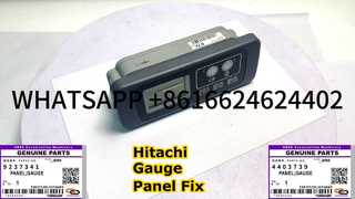 KBZE 4403739 9237341 HITACHI AT251442 PANEL اصل؛ GAUGE FITTS EX17 EX20 EX30 EX40 EX55 ZAX20 ZAX35