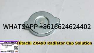 KBZE YA00038390 درپوش رادیاتور OEM HITACHI ZX490-5A ZX490-6 یدکی بیل مکانیکی برای هیتاچی