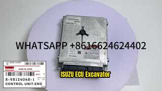 8-98126068-1 ISUZU 6HK1 8-98126068-2 واحد کنترل ECU متناسب با CASE SUMITOMO SK350-5 بیل مکانیکی