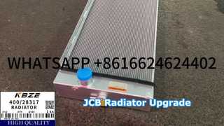 KBZE BRAND 400/28317 JCB NXT215 JS215 INDIA RADIATOR FITS CUMMIN S 6BT5.9 موتور