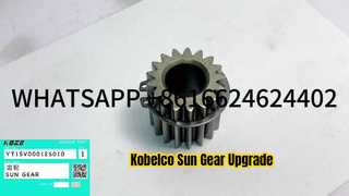 تعویض KBZE Kobelco YT15V00012S010 Final Drive Sun Gear Fits SK70 SK75 SK80 Excavator Travel Mo