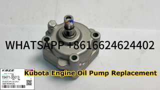 KBZE 15471-35013 KUBOTA D1703 V2203 V2403 پمپ روغن موتور برای KX040 KX91 KX121 KX161 U35 U45 U50 EXC