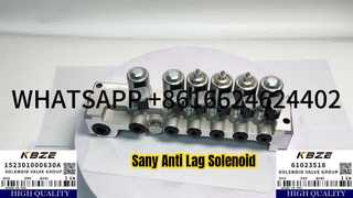 KBZE BRAND 61023518 SANY 152301000630A 60136331 ANTI LAG GROUP SOLENOID FOR SY195 S205 S210 SY215 SY