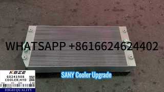 عرضه کارخانه KBZE 60241908 کولر روغن هیدرولیک برای قطعات یدکی بیل مکانیکی SANY SY235-9 SY240-9