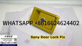 KBZE نام تجاری OEM A222200000012 تعویض قفل درب جانبی برای SANY SY135 SY205 SY215 SY305 SY335