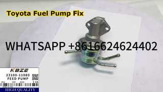 TOYOTA 1.3E ENGINE 23100-11080 TP775 FUEL PUMP مناسب برای COROLLA STARLET