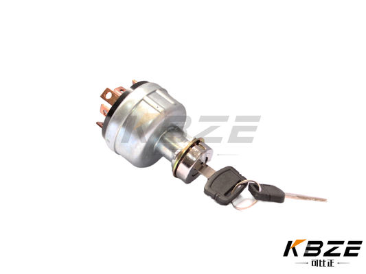 HITACHI 4186745 6LINE IGNITION SWITCH/SWITCH ASSEM WITH 2 KEYS REPLACEMENT FOR EX120, EX150, EX160WD, EX200, EX200K