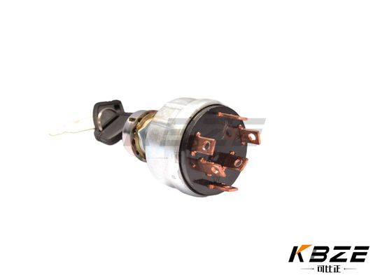 HITACHI 4186745 6LINE IGNITION SWITCH/SWITCH ASSEM WITH 2 KEYS REPLACEMENT FOR EX120, EX150, EX160WD, EX200, EX200K
