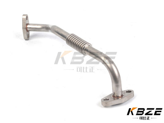 KOBELCO J05E S2410-72140 S241072140 TURBOCHARGER OIL RETURN PIPE/FEED TUBE REPLACEMENT FOR SK200-8 SK210-8 SK250-8