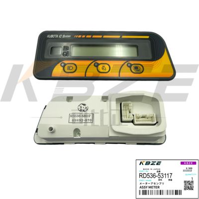 KUBOTA Mini Excavator Monitor Assy RD536-53113 OEM Black ABS