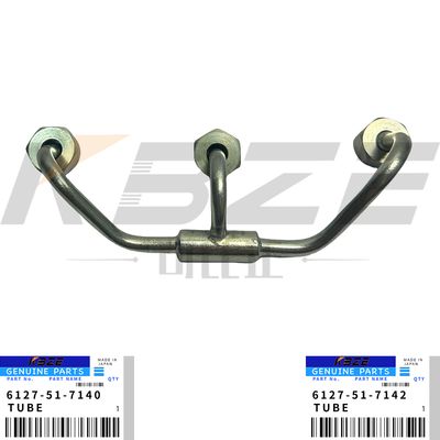 BULLDOZER D155A 6127-51-7140 6127-51-7142 KOMATSU S6D155-4 ENGINE CAMSHAFT OIL PIPE