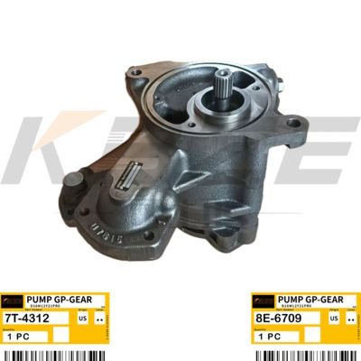 NEW KBZE BRAND 7T-4312 8E-6709 GEAR PUMP ASSY FOR CAT 527, D5H, D5H XL, D5HTSK II
