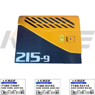 KBZE 71Q6-73001 71Q6-53103 71Q6-53112 HYUNDAI R215-9 EXCAVATOR RH HYDRAULIC PUMP SIDE DOOR