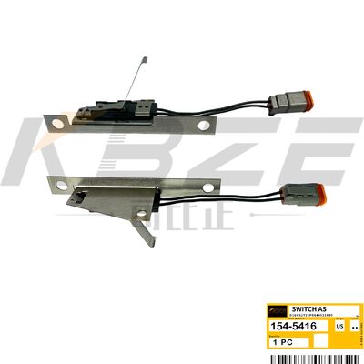 KBZE 154-5416 1545416 SWITCH AS BRAKE FOR CAT 414E 416E 420E 424B 428E 434E 444E BACKHOE LOADER
