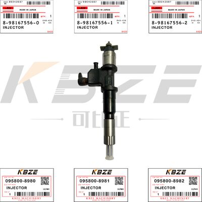 HITACHI ZAX450 ZAX500 095800-8980 INJECTOR ASSY 8-98167556-0 FOR 8-97603415-3 ISUZU 6WG1 ENGINE