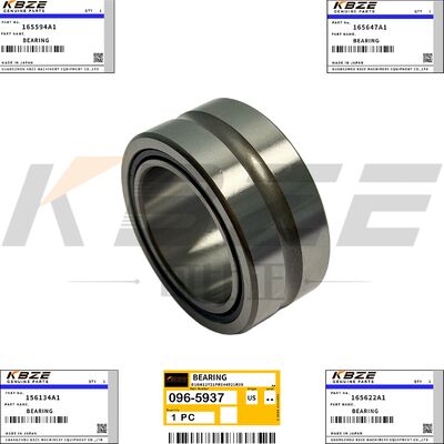KBZE 156134A1 165594A1 SUMITOMO CASE JCB CAT SG08 SWING MOTOR BEARING 096-5937 REPLACE FOR SH200 JS215 CX210 E200B