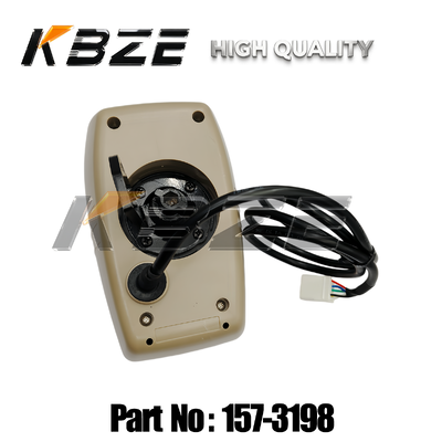 KBZE HIGH QUALITY 157‑3198 EXCAVATOR PARTS LCD MONITOR FOR CAT320C 330C EXCAVATOR CAB CONTROL MONITOR ASSEMBLY