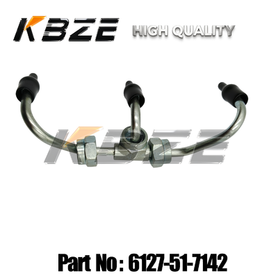 FUEL PIPE 6127-51-7142 EXCAVATOR KOMATSU D155A ENGINE SAA6D155E-4 FACTORY-LEVEL PRICING