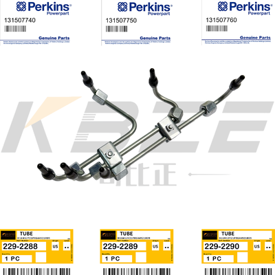 KBZE E301.5 E301.7 C-A-T C1.1 C1.5 3013C ENGINE FUEL LINES 229-2288 229-2289 229-2290 FITS PERKINS 403D-11 ENGINE 131507740 131507750 131507760