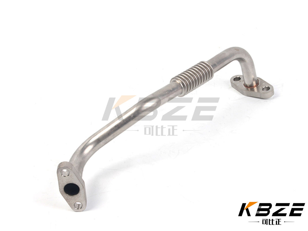KOBELCO J05E S2410-72140 S241072140 TURBOCHARGER OIL RETURN PIPE/FEED TUBE REPLACEMENT FOR SK200-8 SK210-8 SK250-8