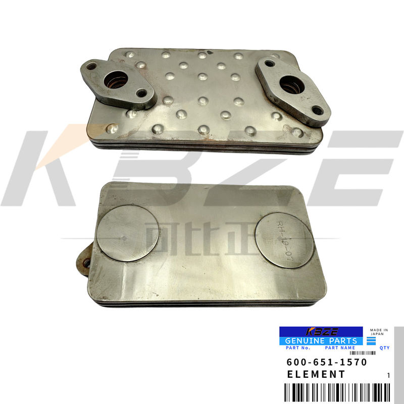 KBZE 3P OIL COOLER CORE 600-651-1570 6006511570 FITS KOMATSU 4D95 EXCAVATOR ENGINE