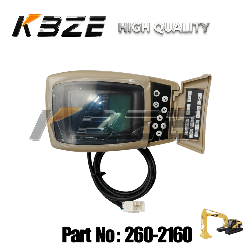 KBZE MONITOR 260-2160 HEAVY EQUIPMENT DISPLAY SUPPLIER FOR  312C,315C, 318C, 319C, 320C, 320C FM, 320C L,322C