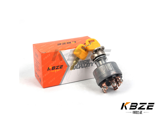 KBZE BRAND KOBELCO YN50S00026F1 6LINE Ignition Switch/Switch ASSEM WITH 2 KEYS تعویض برای SK200-8