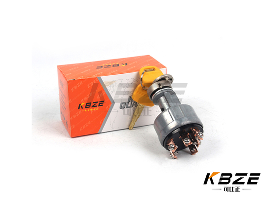 KBZE BRAND KOMATSU 08086-10000 6LINE Ignition Switch/Switch ASSEM WITH 2 KEYS تعویض برای PC200-1 PC200-2 PC200-3