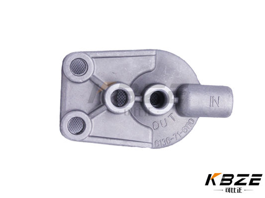 KOMATSU 6136-71-6110 6136716110 KS101F سر فیلتر سوخت / جایگزینی صندلی فیلتر سوخت برای S6D105 PC200-3