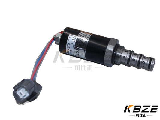 کیفیت بالا YN35V0005F1 KWE5K-20-G24D12A جایگزینی شیر سولنوئید برای KOBELCO SK200-2 SK200-5 SK220-2