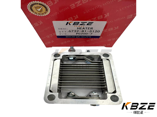 KBZE KOMATSU 6732-81-5120 6732815120 جایگزین گرمایش موتور حفاری برای موتور دیزل KOMATSU S4D102E/S6D102E
