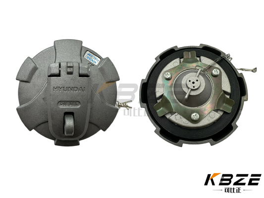 هیوندای 32M9-02130 32M902130 کاپ مخزن سوخت / کاپ پرکننده سوخت با 2 کلید جایگزین برای حفاری R140 R145 R160 R180 R210