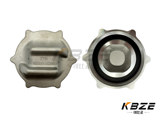 KOMATSU 07050-41200 0705041200 کاپ مخزن سوخت / جایگزین کاپ پرکننده سوخت برای حفاری بلدوزر PC300 PC400 PC650