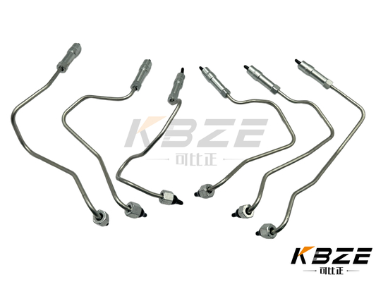 SAA6D140E-2 موتور فشار بالا تزریق کننده سوخت لوله مجموعه برای KOMATSU حفاری