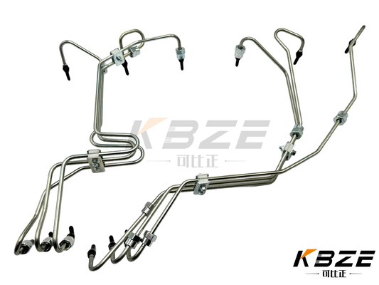 SAA6D102 موتور فشار بالا سوخت تزریق لوله مجموعه برای KOMATSU حفاری