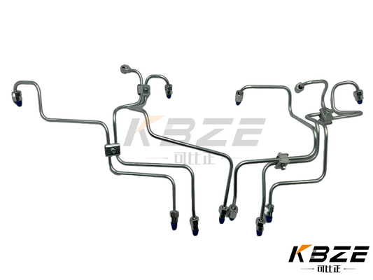 6D34 مجموعه لوله تزریق سوخت موتور با فشار بالا برای حفاری KOBELCO و KATO