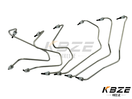 4D95 موتور فشار بالا تزریق کننده سوخت لوله مجموعه برای KOMATSU حفاری