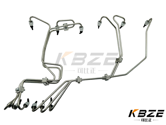 4D102 موتور فشار بالا سوخت تزریق لوله مجموعه برای KOMATSU حفاری